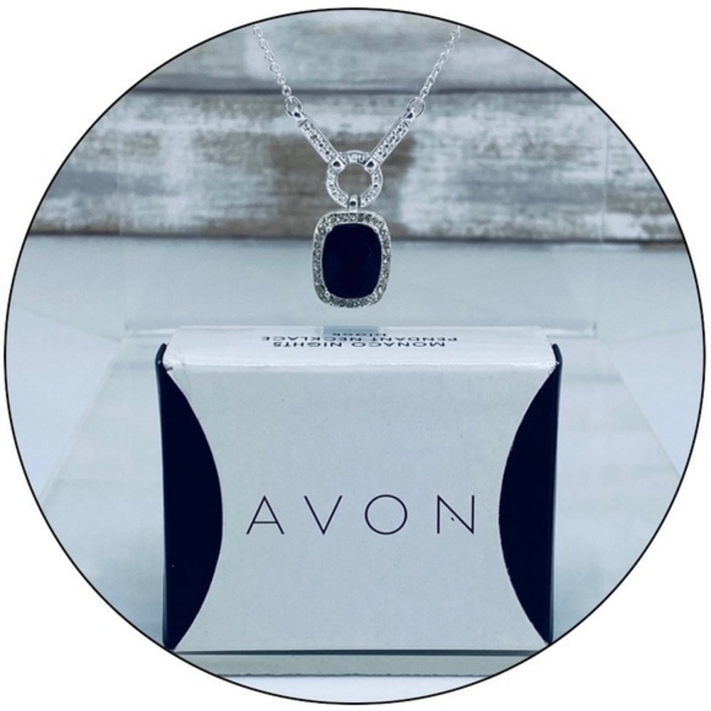 Monaco Nights Pendent Necklace-Black by AV…